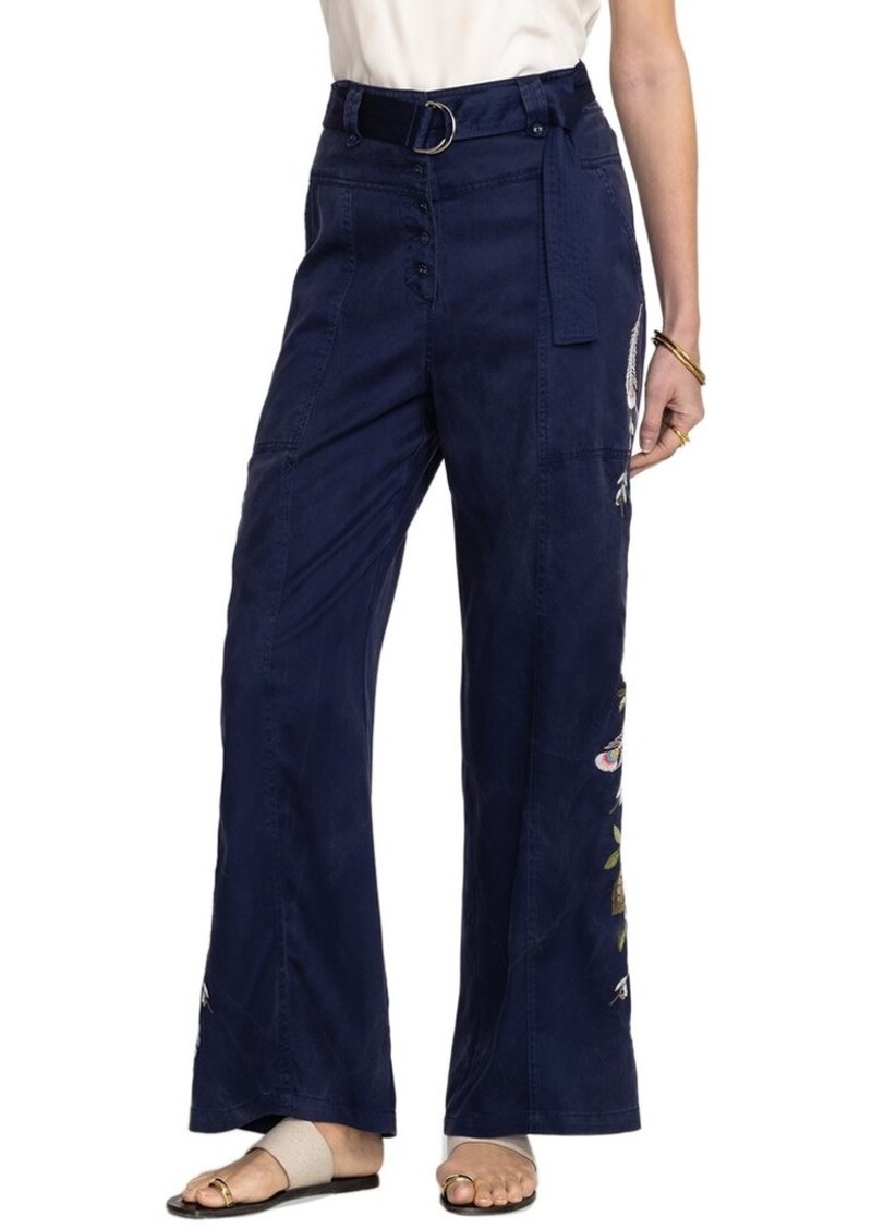 Johnny Was Amika Belted Wide Leg Pant