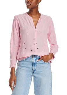Johnny Was Deni Isabel Embroidered Blouse