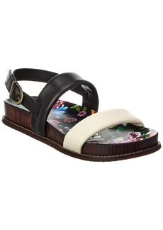 Johnny Was Double Band Leather Sandal