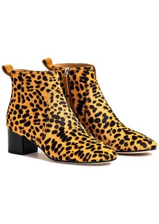 Johnny Was Leopard Haircalf Bootie
