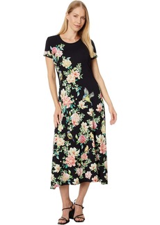 Johnny Was Women's The Janie Favorite Cap Sleeve Dress-Birdie, Multi