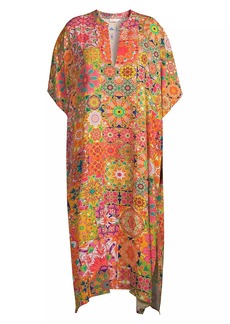 Johnny Was Kaleida Floral Caftan