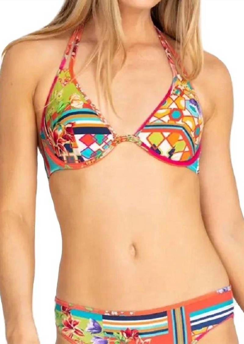 Johnny Was Kaya Bikini Top In Multi