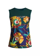 Johnny Was Kimbra Floral Tank