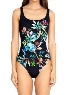 Johnny Was Lei Floral Tank Suit In Multi