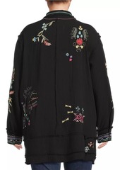 Johnny Was Litzy Embroidered Cotton Tunic