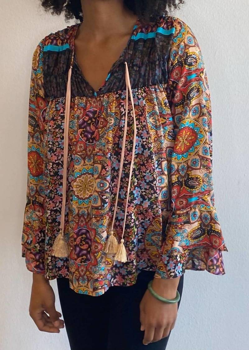 Johnny Was Mandala Margot Blouse In Multi A