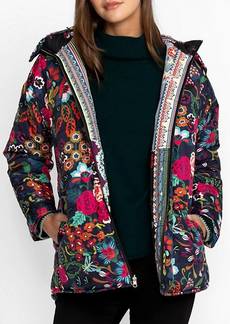 Johnny Was Mauri Puffer Reversible Jacket In Multi