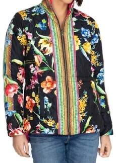 Johnny Was Maydi Parka Reversible Jacket In Multi