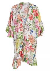 Johnny Was Metalli Giorno Ruffle Robe