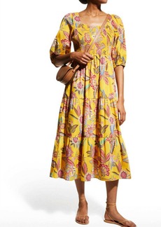 Johnny Was Mladen Floral Tiered Sundress In Multi