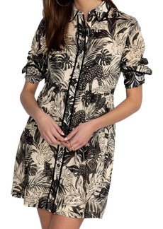 Johnny Was Piping Shirt Dress In Paolina