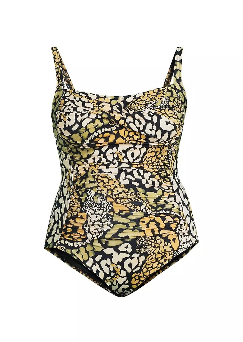 Johnny Was Plus Size Afeni One-Piece Swimsuit