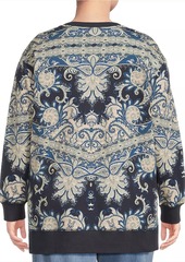 Johnny Was Roman Paisley Crewneck Sweatshirt