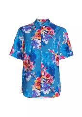 Johnny Was Summer Days Button-Front Shirt