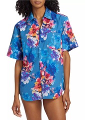 Johnny Was Summer Days Button-Front Shirt