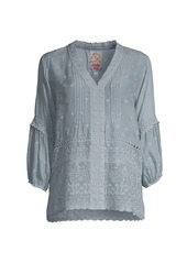 Johnny Was Tatiana Embroidered Blouse
