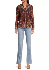 Johnny Was The Janie Favorite Printed Button-Front Shirt