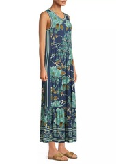 Johnny Was The Janie Favorite Sleeveless Tiered Maxi Dress