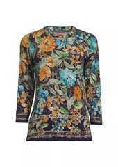 Johnny Was The Janie Floral Crewneck Top