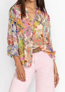 Johnny Was Vacanza Blouse Mcdreamer In Multi