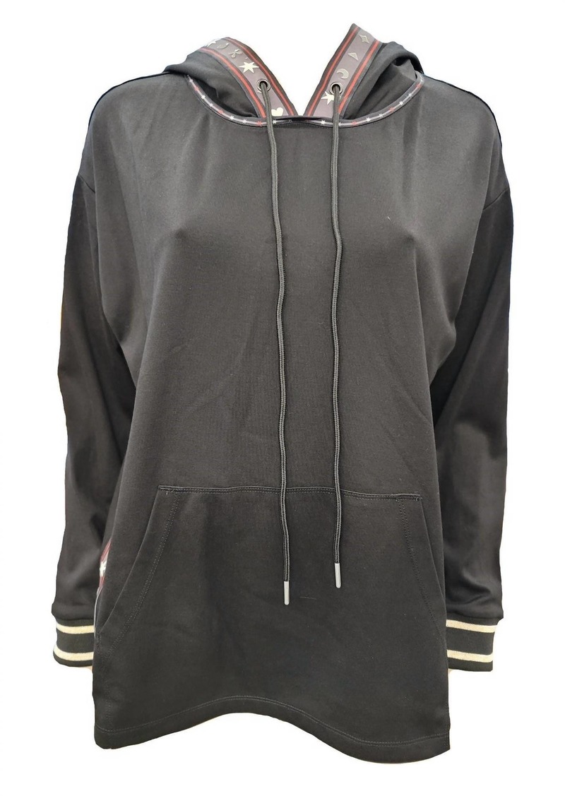 Johnny Was Women's Meadow Pullover Hoodie In Black