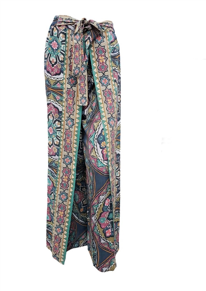 Johnny Was Women's Spezia Wrap Pant In Multi