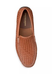 Johnston & Murphy Baldwin Woven Leather Driving Loafers