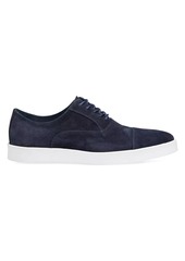 Johnston & Murphy Bolivar Cap-Toe Suede Oxfords