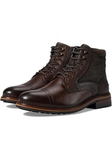 Johnston & Murphy Connelly Cap Toe Shearling Boot