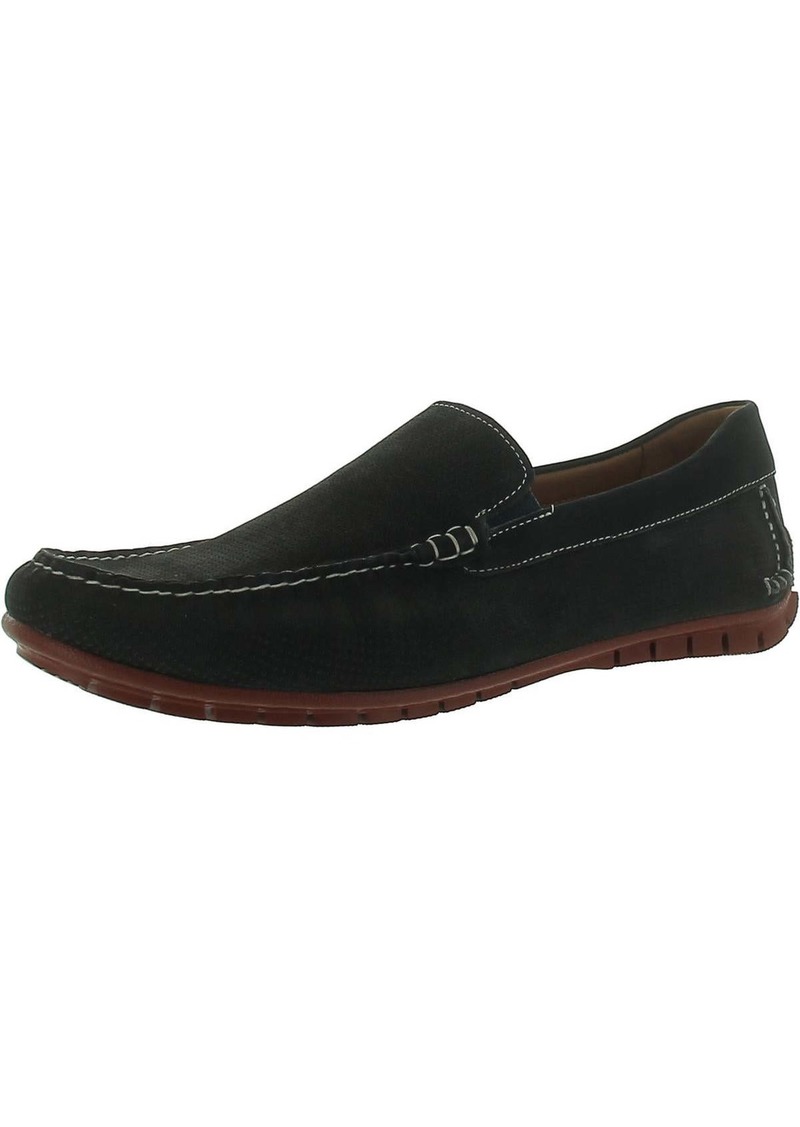 Johnston & Murphy Cort Mens Nubuck Slip-On Driving Moccasins