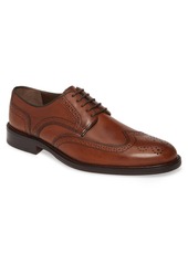 Johnston & Murphy Daley Wingtip Derby in Tan Leather at Nordstrom