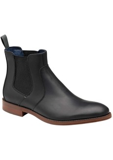 Johnston & Murphy Danby Mens Leather Pull On Chelsea Boots
