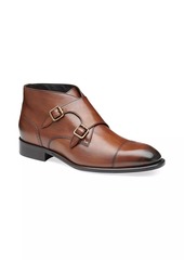 Johnston & Murphy Ellsworth Double Buckle Leather Boots