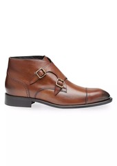 Johnston & Murphy Ellsworth Double Buckle Leather Boots