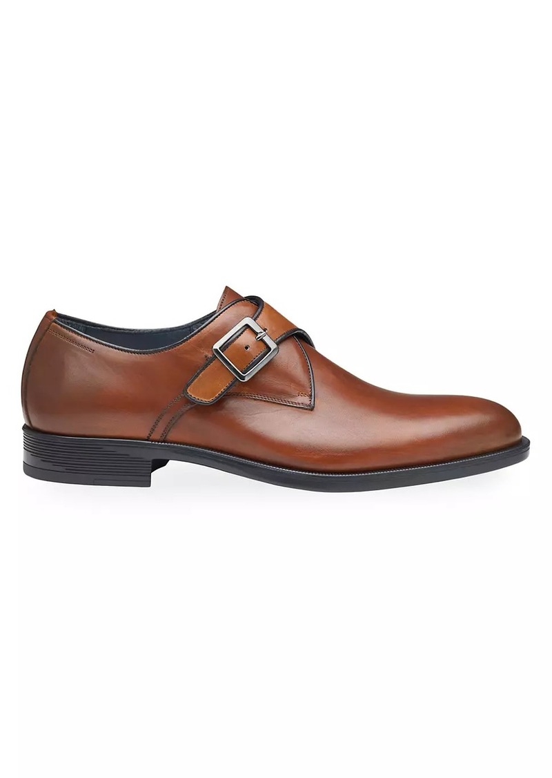 Johnston & Murphy Flynch Monk-Strap Oxfords