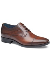 Johnston & Murphy GIBBONS Mens Leather Pointed toe Oxfords