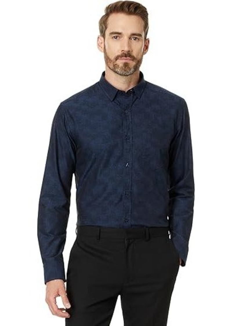 Johnston & Murphy Jacquard Airplane Shirt