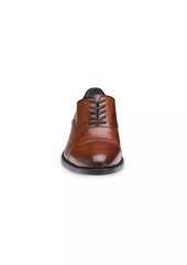 Johnston & Murphy J&M Collection Flynch Leather Cap-Toe Oxfords