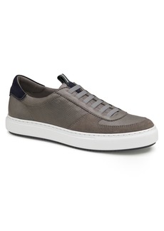 JOHNSTON & MURPHY COLLECTION Anson Sneaker in Gray Sheepskin/Suede at Nordstrom Rack