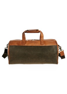 Johnston & Murphy Antique Duffle Bag in Chocolate/Brown at Nordstrom Rack