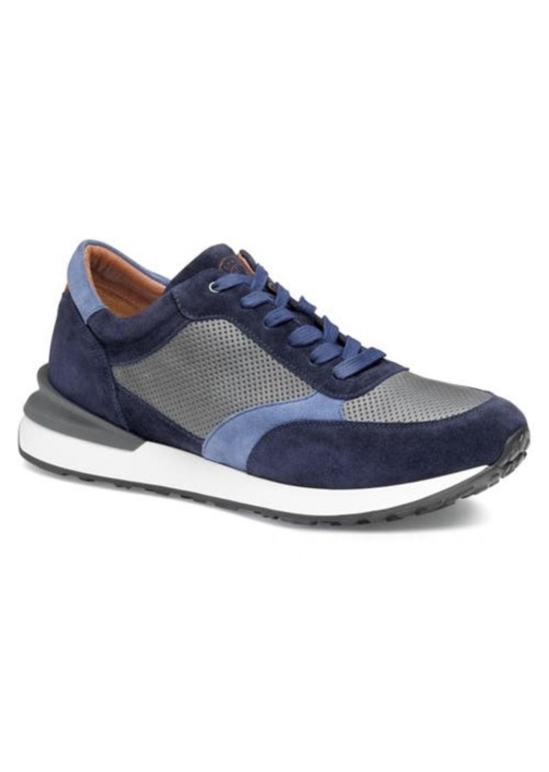 JOHNSTON & MURPHY COLLECTION Briggs Perfed Lace-Up Sneaker