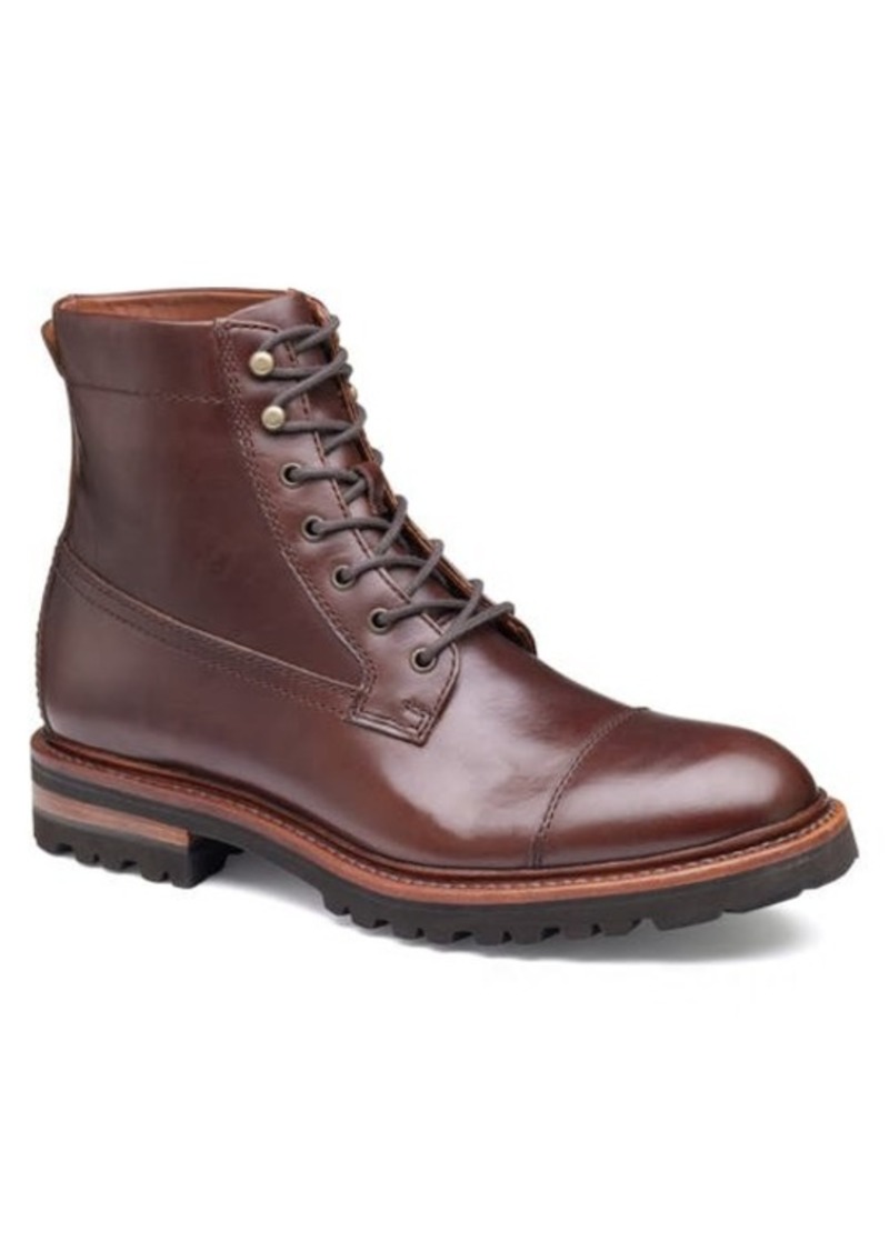 JOHNSTON & MURPHY COLLECTION Dudley Water Resistant Lace-Up Boot