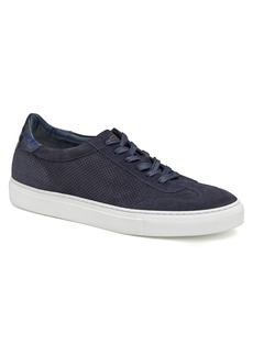 JOHNSTON & MURPHY COLLECTION Jake Perforated Sneaker in Navy Italian Suede at Nordstrom Rack