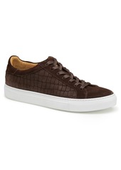 JOHNSTON & MURPHY COLLECTION Jake Sneaker in Taupe Croc Embossed at Nordstrom Rack