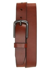 Johnston & Murphy Flat Edge Leather Belt