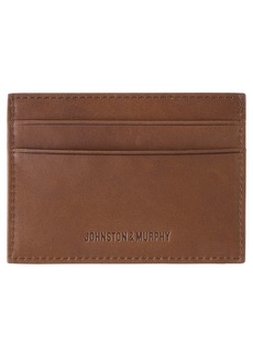 Johnston & Murphy Leather Wallet in Tan at Nordstrom Rack