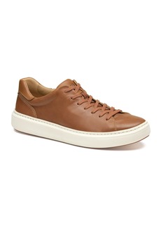 Johnston & Murphy Men's Anders Lace-To-Toe Sneakers - Tan Full Grain