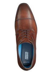 Johnston & Murphy Men's Gibbons Cap Toe Oxfords - Mahogany Full Grain