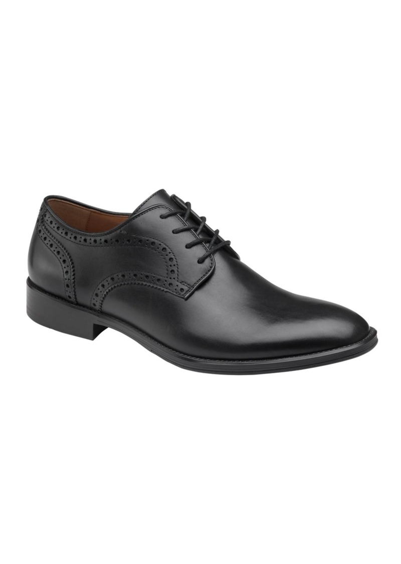 Johnston & Murphy Men's Henrick Plain Toe Shoes - Black